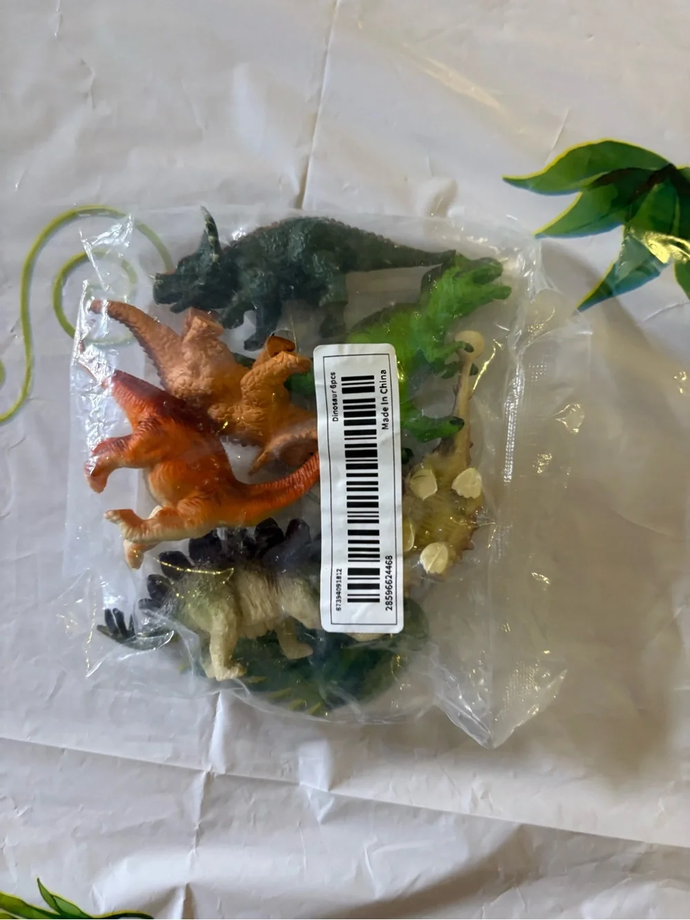 Assorted Plastic Reptile & Dinosaur Toy Set - Multicolor